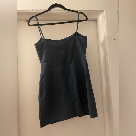Urban outfitters navy blue mini dress size 4 - Picture 4 of 7